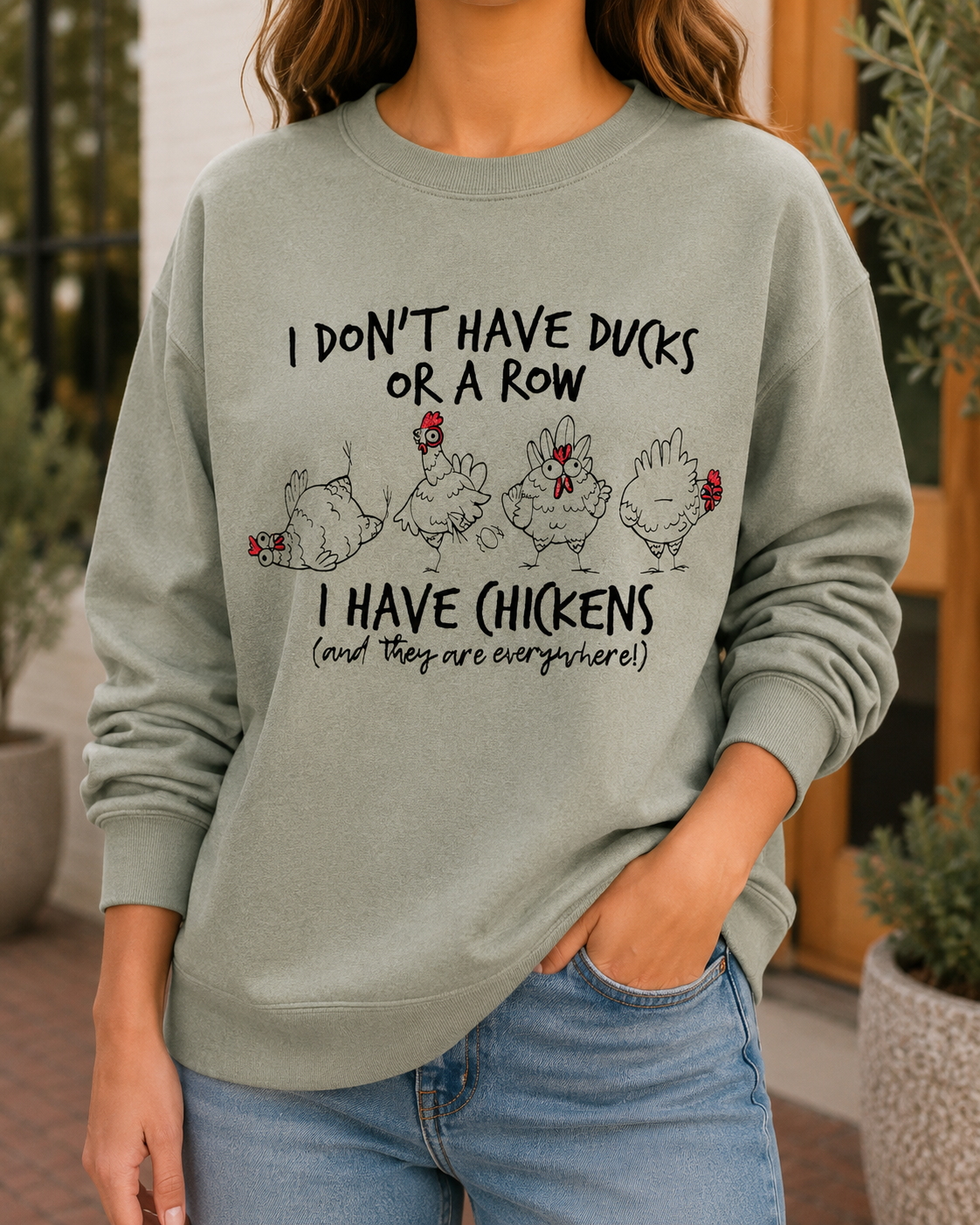 Embroidered Sweatshirt
